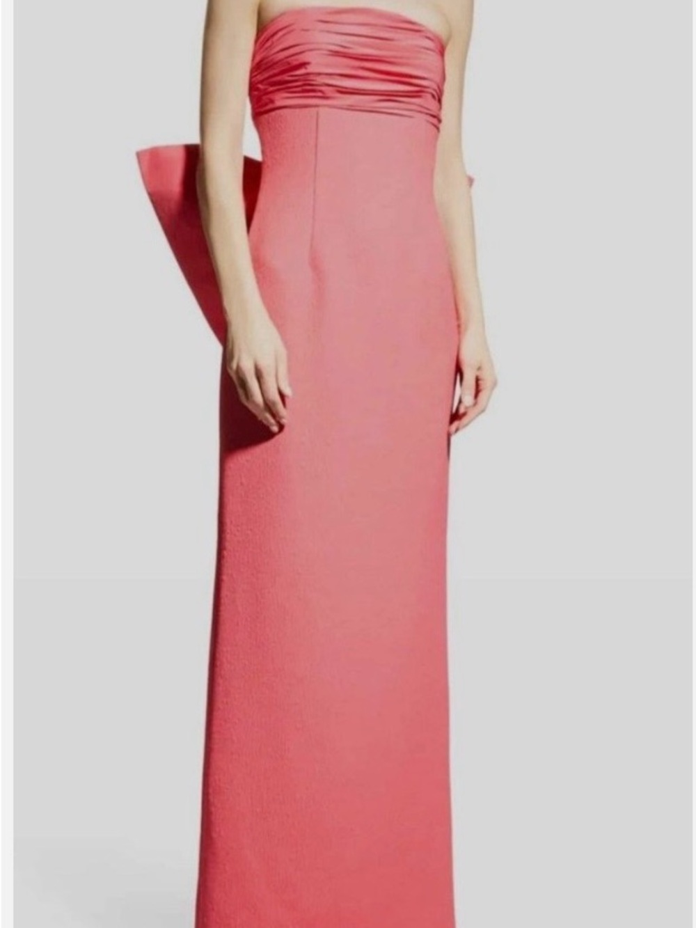 Rebecca Vallance Fuchsia Strapless Dress